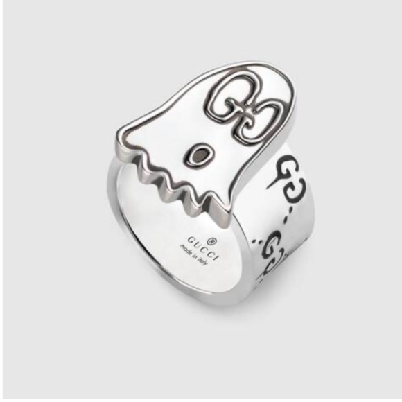 Gucci Jewelry - New Authentic Gucci Ghost Sterling Silver Ring